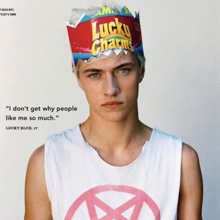 Lucky Blue Smith by Matt Jones
