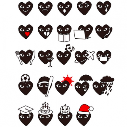 Comme des Garçons Emoji
