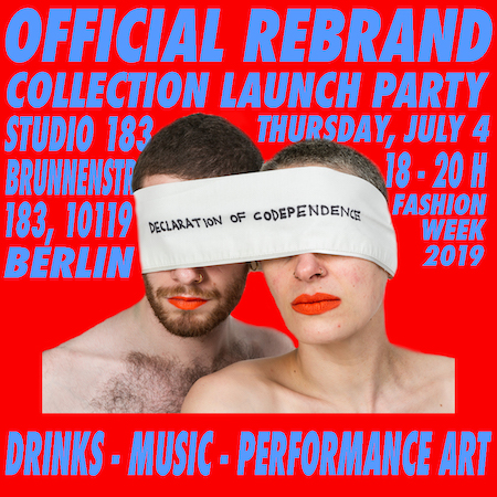 Official Rebrand during BERLIN FASHION WEEK