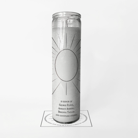 GELAREH MIZRAHI Manifestation Candle for Justice