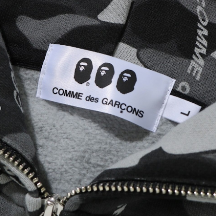 A BATHING APE® x COMME des GARCONS